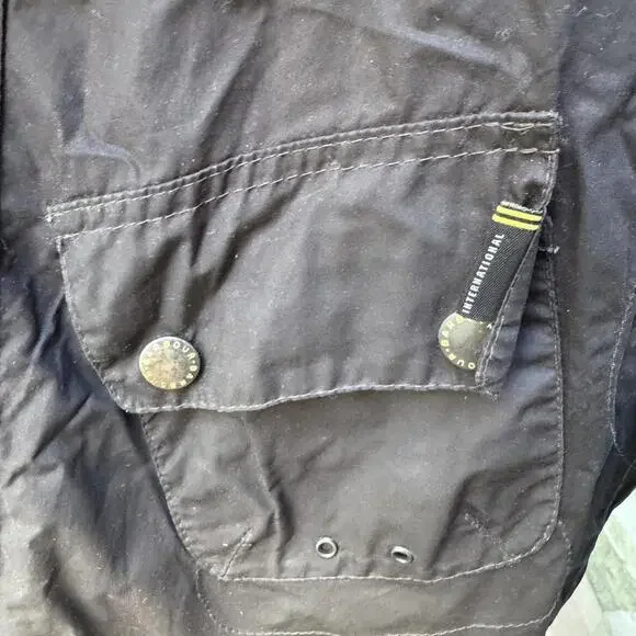 Barbour Men’s Black and Navy Jacket - Picture 5 of 8